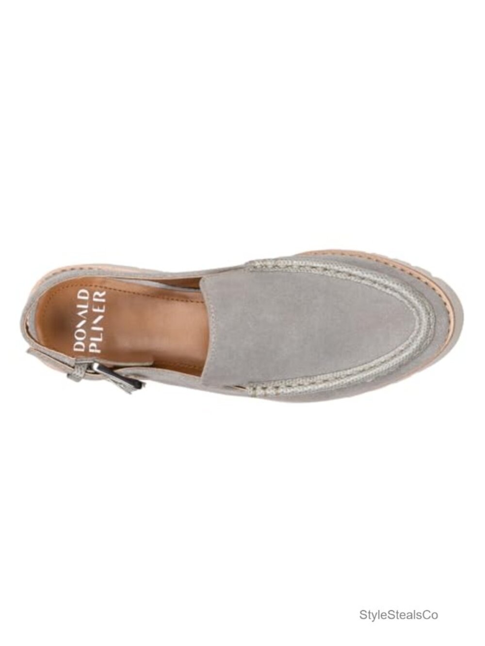 Slingback Loafers with EVA Lug Sole and Memory Foam Insole - Picture 4 of 6